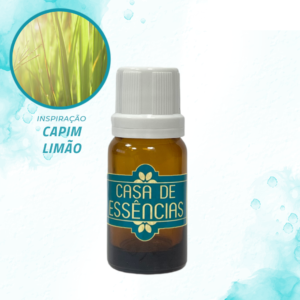 LEMONGRASS (CAPIM LIMÃO) - ÓLEO ESSENCIAL FITOTERÁPICO 10ML