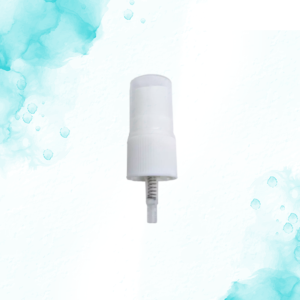 VÁLVULA SPRAY R18 BRANCA COM TRANSPARENTE