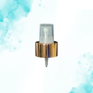 VÁLVULA SPRAY R28 OURO E TRANSPARENTE