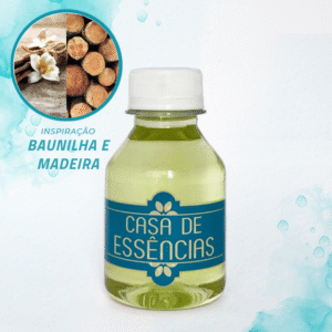 BAUNILHA E MADEIRA - ESSÊNCIA PARA VELAS 100ML