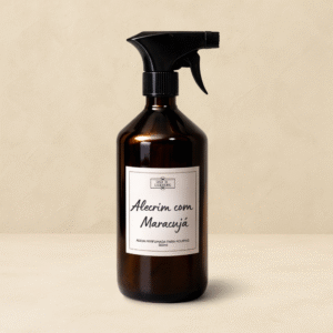 ALECRIM COM MARACUJÁ - ÁGUA PERFUMADA PARA ROUPAS 500ML