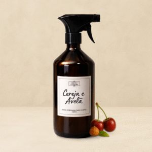 CEREJA E AVELÃ - ÁGUA PERFUMADA PARA ROUPAS 500ML