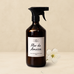 FLOR DE AMEIXA - ÁGUA PERFUMADA PARA ROUPAS 500ML